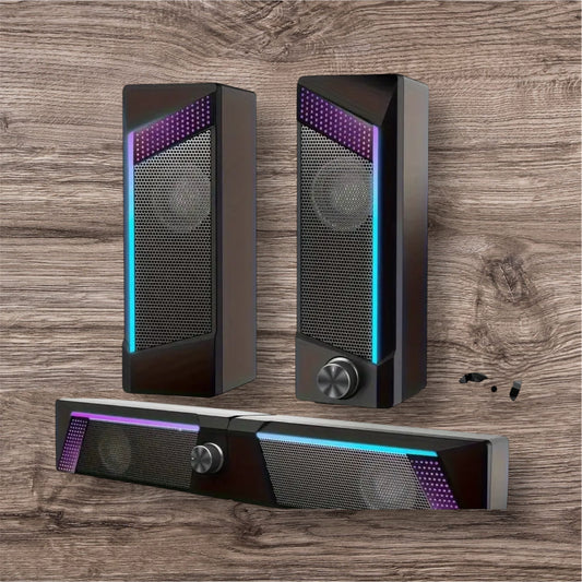Exklusiver neuer 2-in-1 PC-Lautsprecher