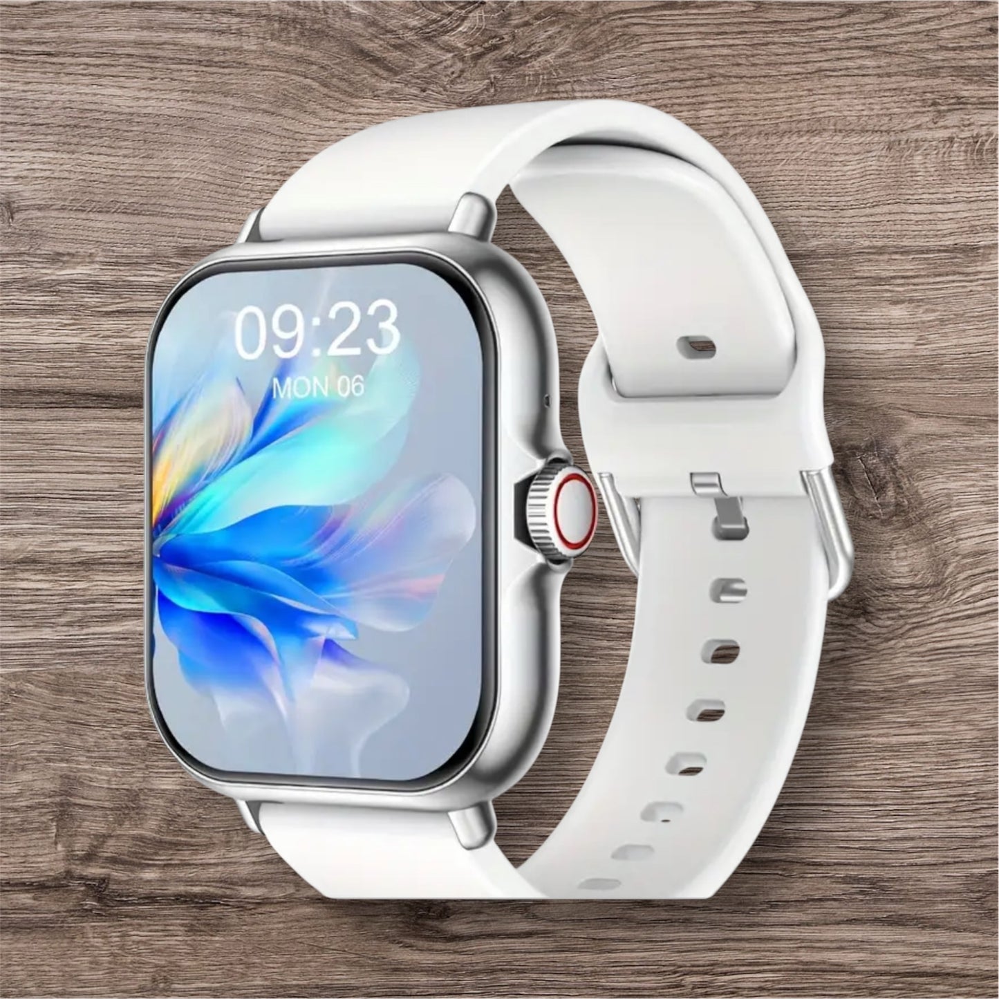 Multifunktionales Sport-Smartwatch (Weiß)